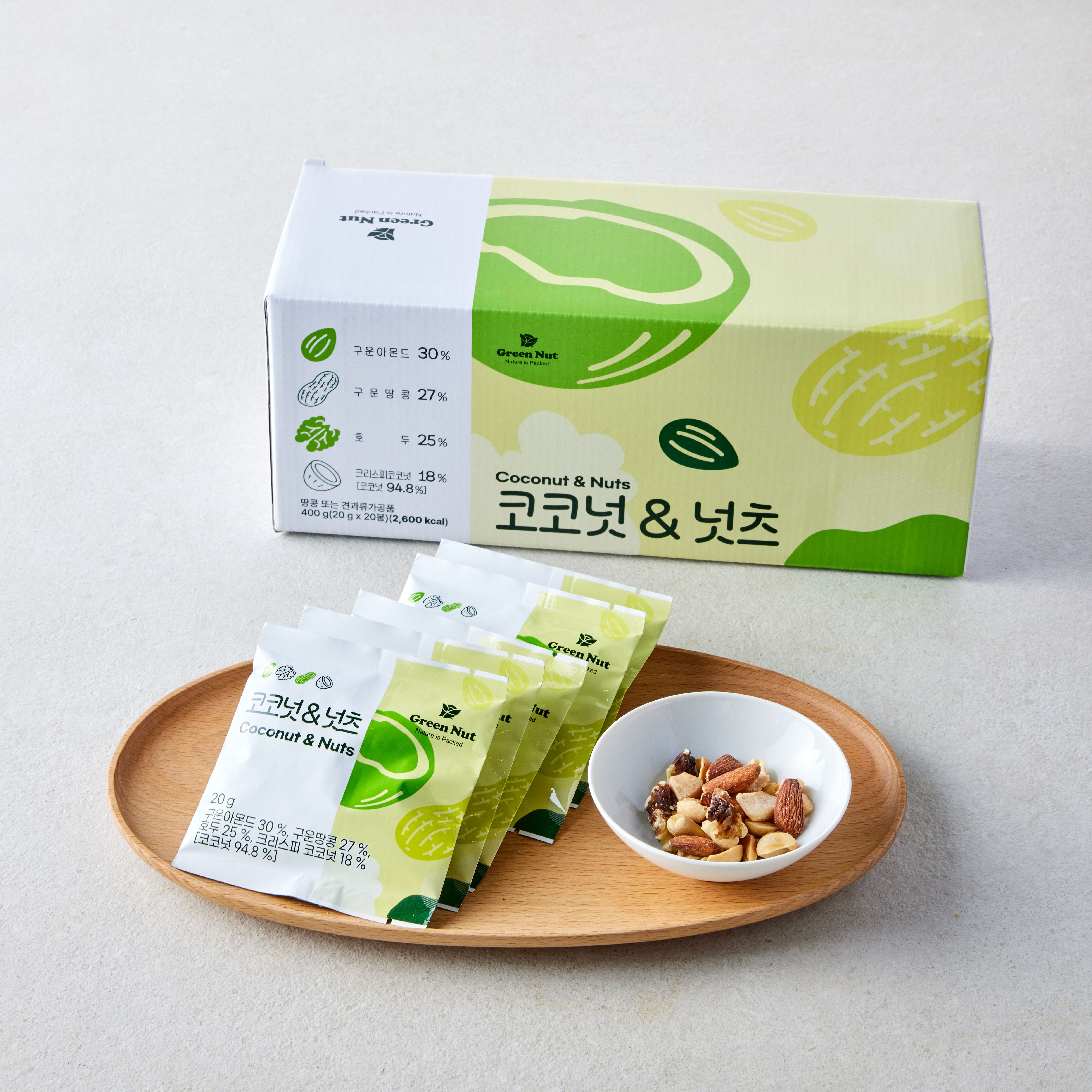 코코넛&넛츠 하루견과 (20gX20봉)