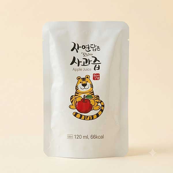 애플랩 자연을 담은 사과즙 120ml x 50포
