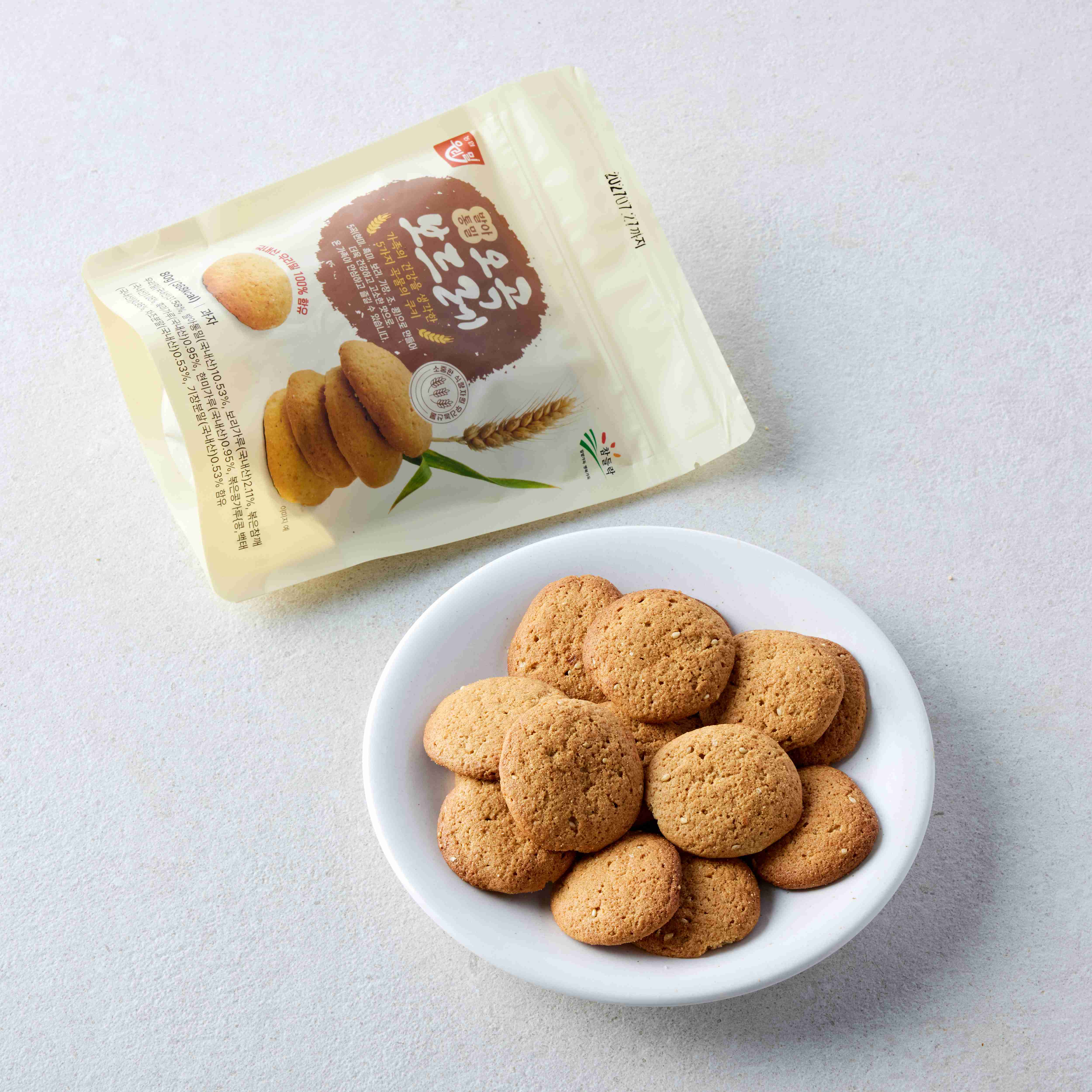 우리밀 발아통밀 오곡보드레(80g) 대표이미지 섬네일