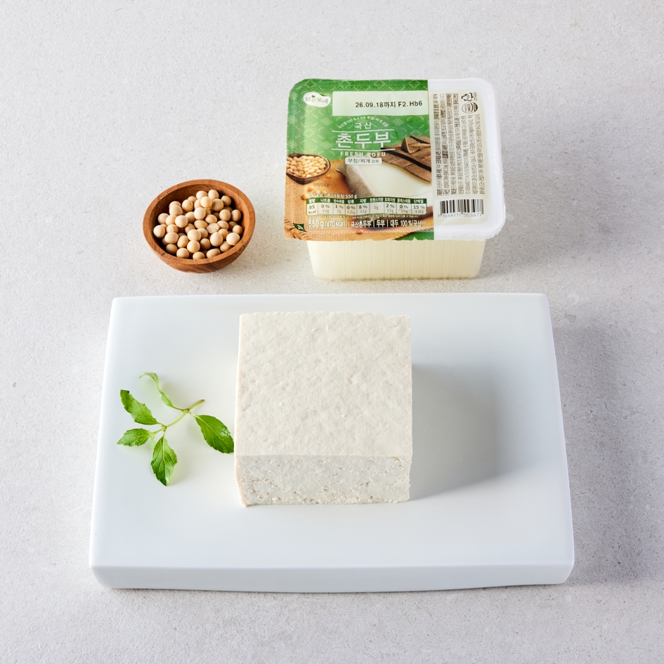 국산 촌두부 550g