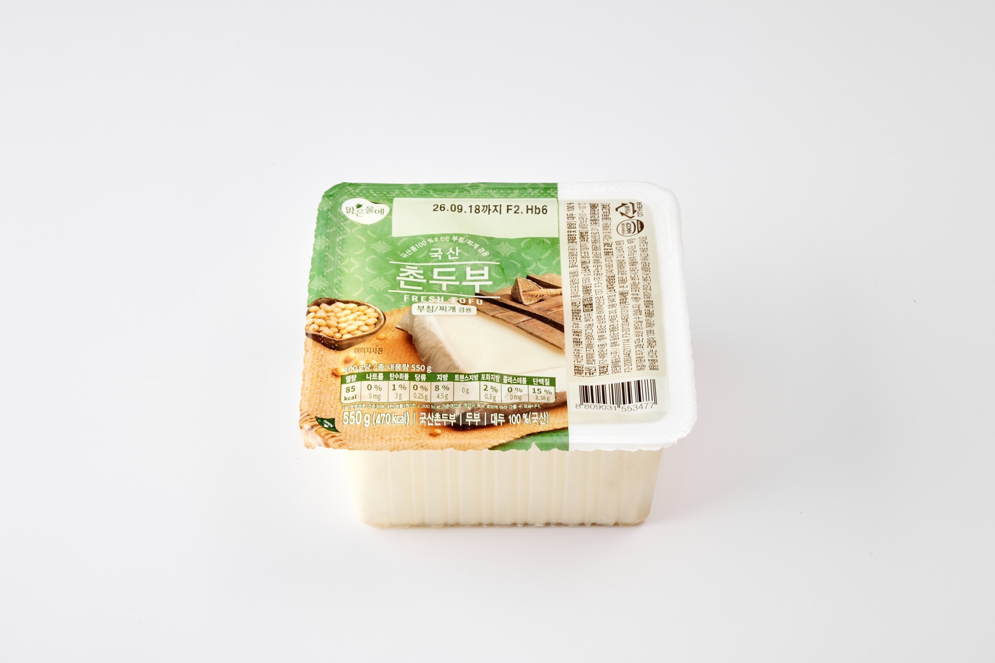 국산 촌두부 550g