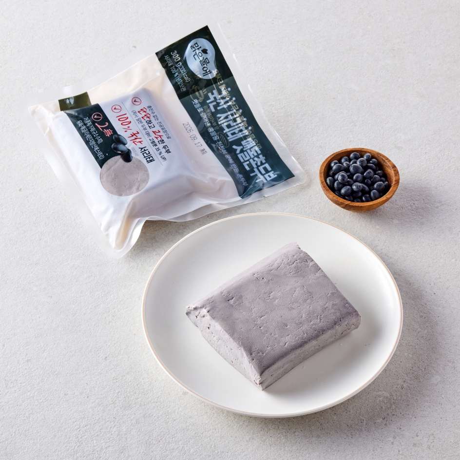 국산 서리태 맷돌촌두부 300g 대표이미지 섬네일