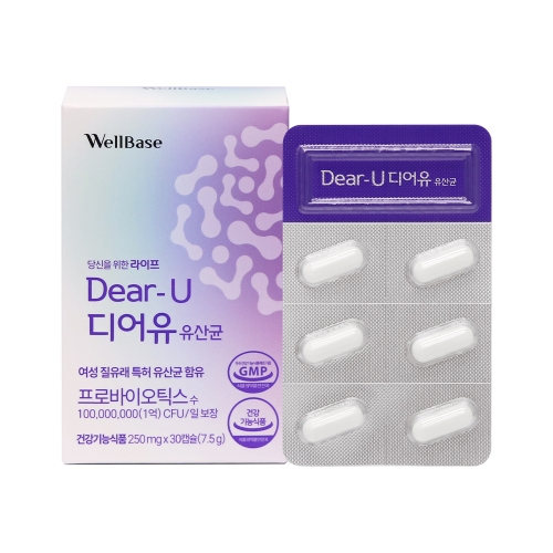 웰베이스 디어유 질 유산균