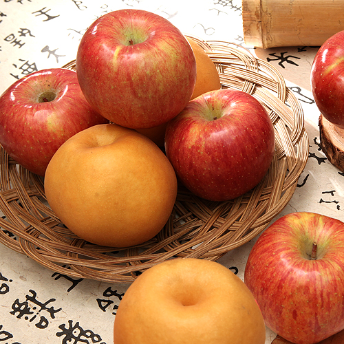 당도보장 사과배혼합 선물세트 6kg(사과 8-6과 3kg+배 4-6과 3kg)