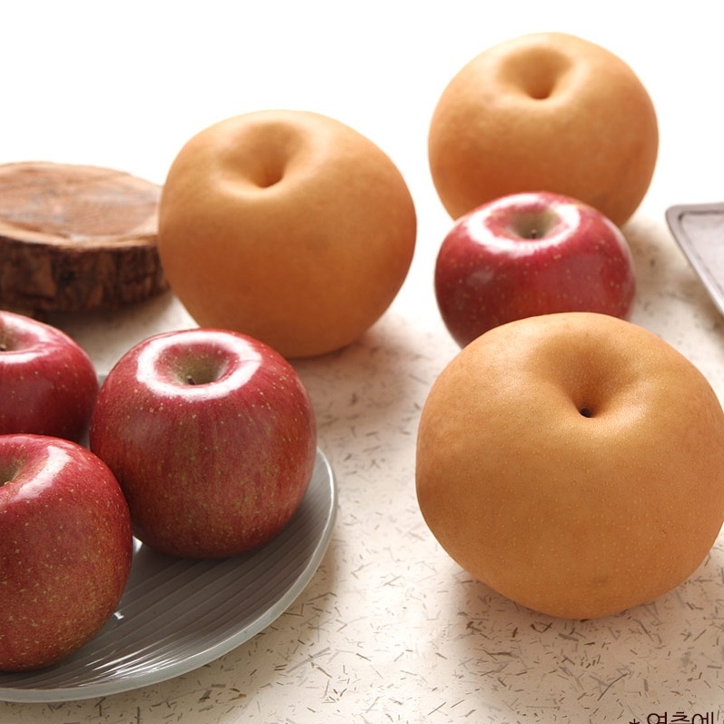 당도보장 사과배혼합 선물세트 6kg(사과 8-6과 3kg+배 4-6과 3kg) 대표이미지 섬네일