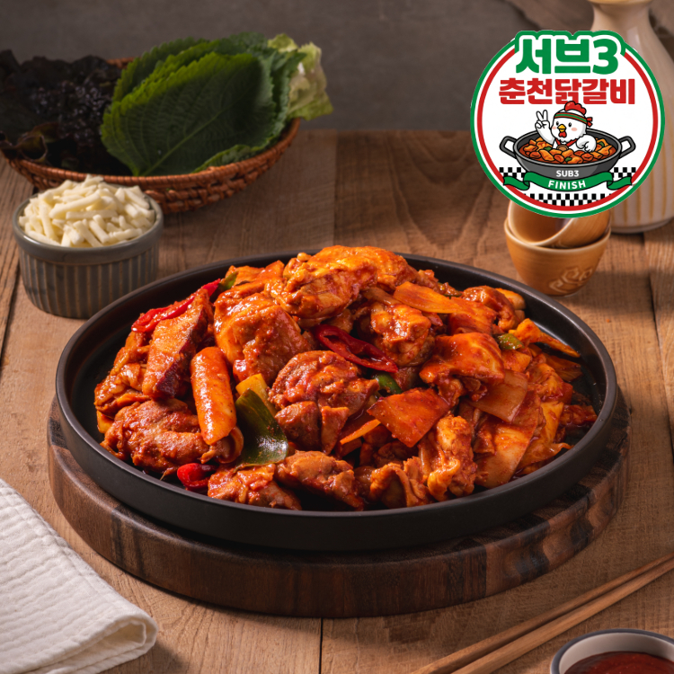 서브3춘천닭갈비 500g 3팩 대표이미지 섬네일