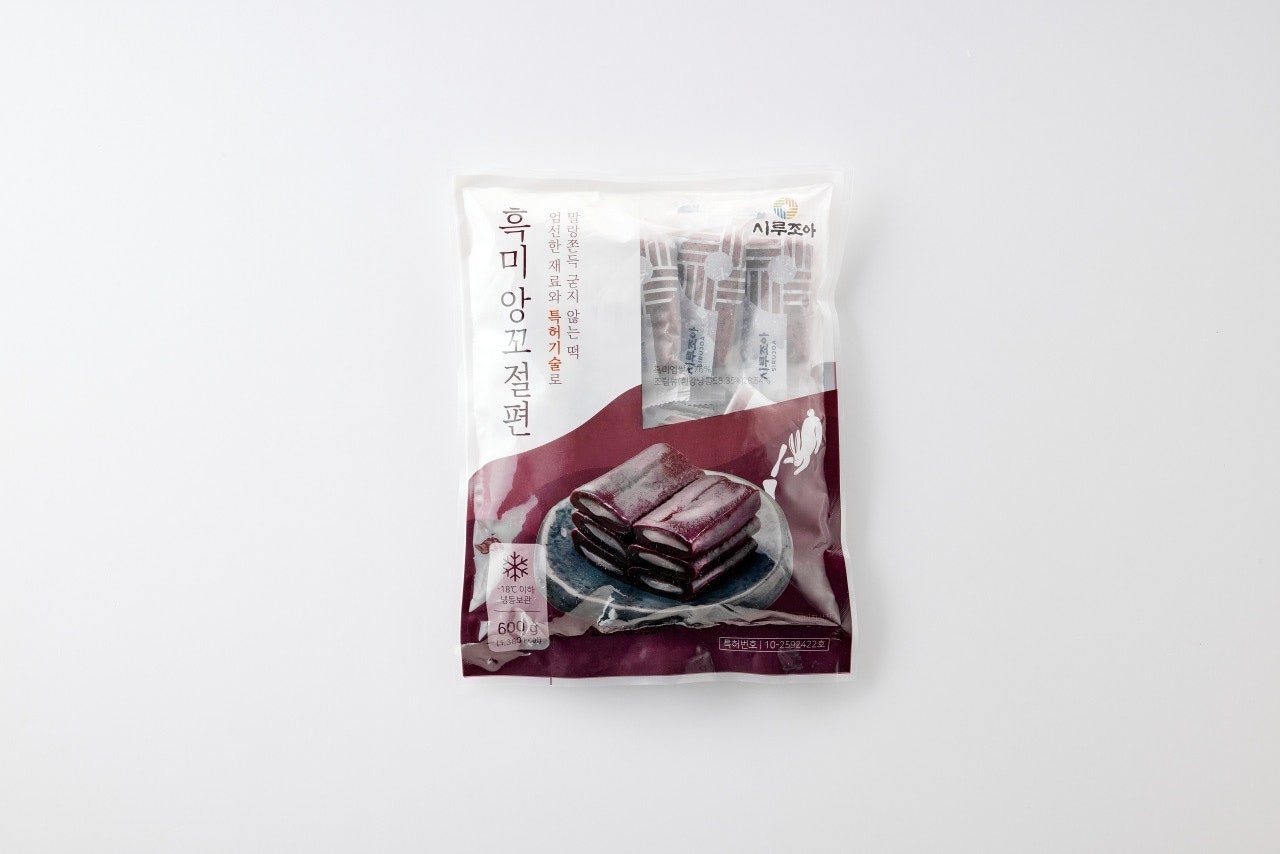 굳지않는 흑미 앙꼬절편 (60g*10입)