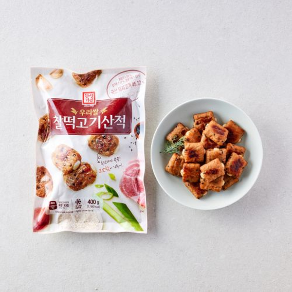 우리쌀 찰떡고기산적 (400g)