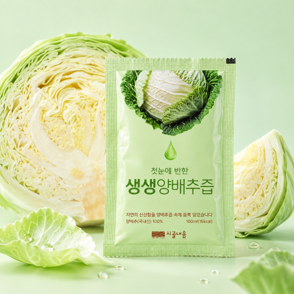 첫눈에반한생생양배추즙 100ml 30팩 1박스