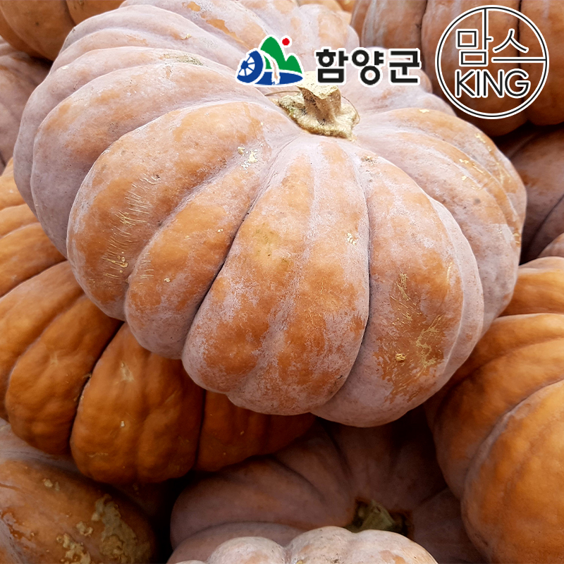 [함양군] 미덤푸드 지리산에서 만든 손질맷돌 호박 1kg/2kg/4kg