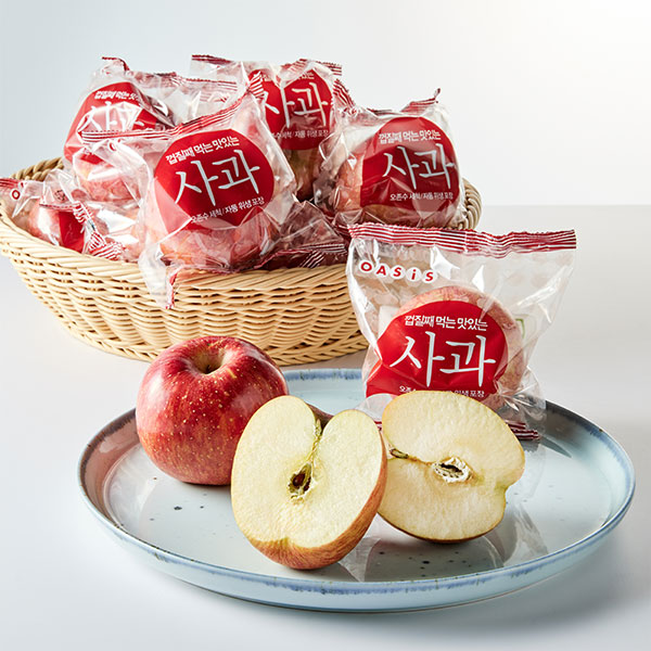 [새벽배송]GAP껍질째 먹는<br> 사과세트 (3.5kg/14개입 내외)-개별포장