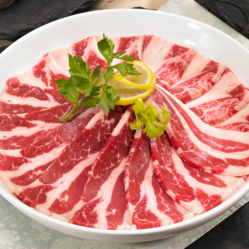 배터지는 소고기 모둠 1kg (소갈비살200g+안심살200g+업진살200g+척아이롤200g+우삼겹200g)