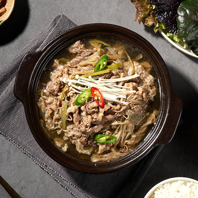 줄서는 맛집 동추원 뚝배기 불고기 550g 대표이미지 섬네일