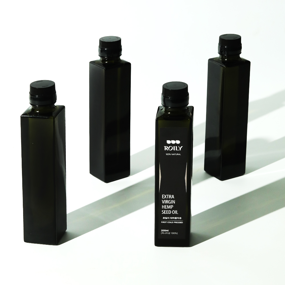 로일리 냉압착 대마종자유 햄프씨드유 200ml