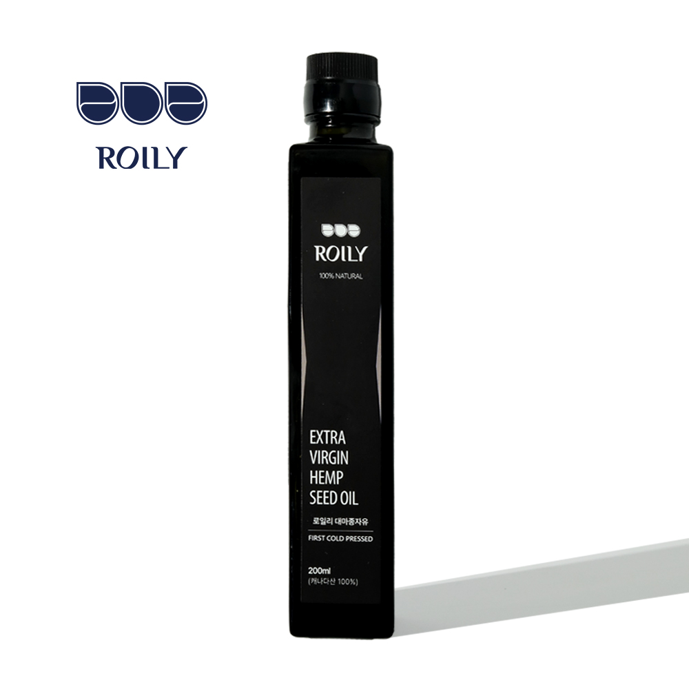 로일리 냉압착 대마종자유 햄프씨드유 200ml 대표이미지 섬네일