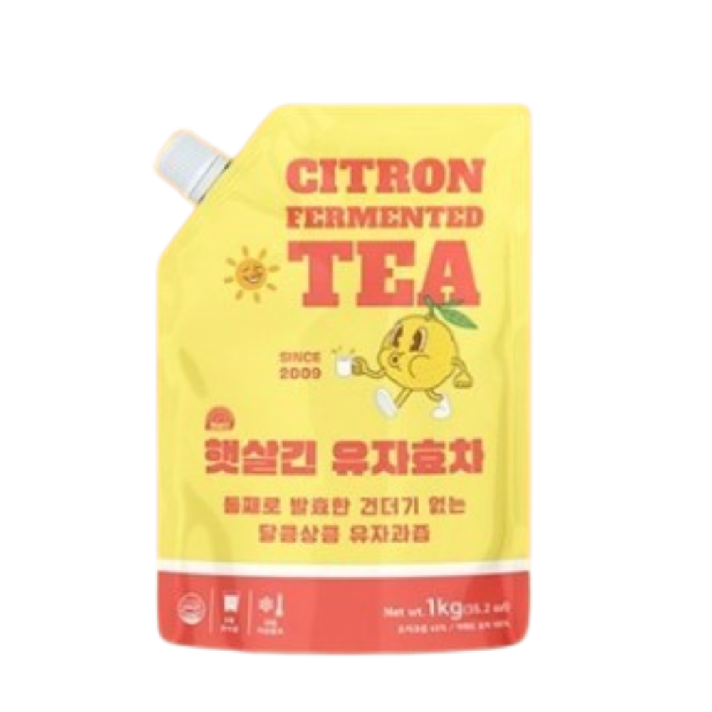 유자가 통째로! 유자효차