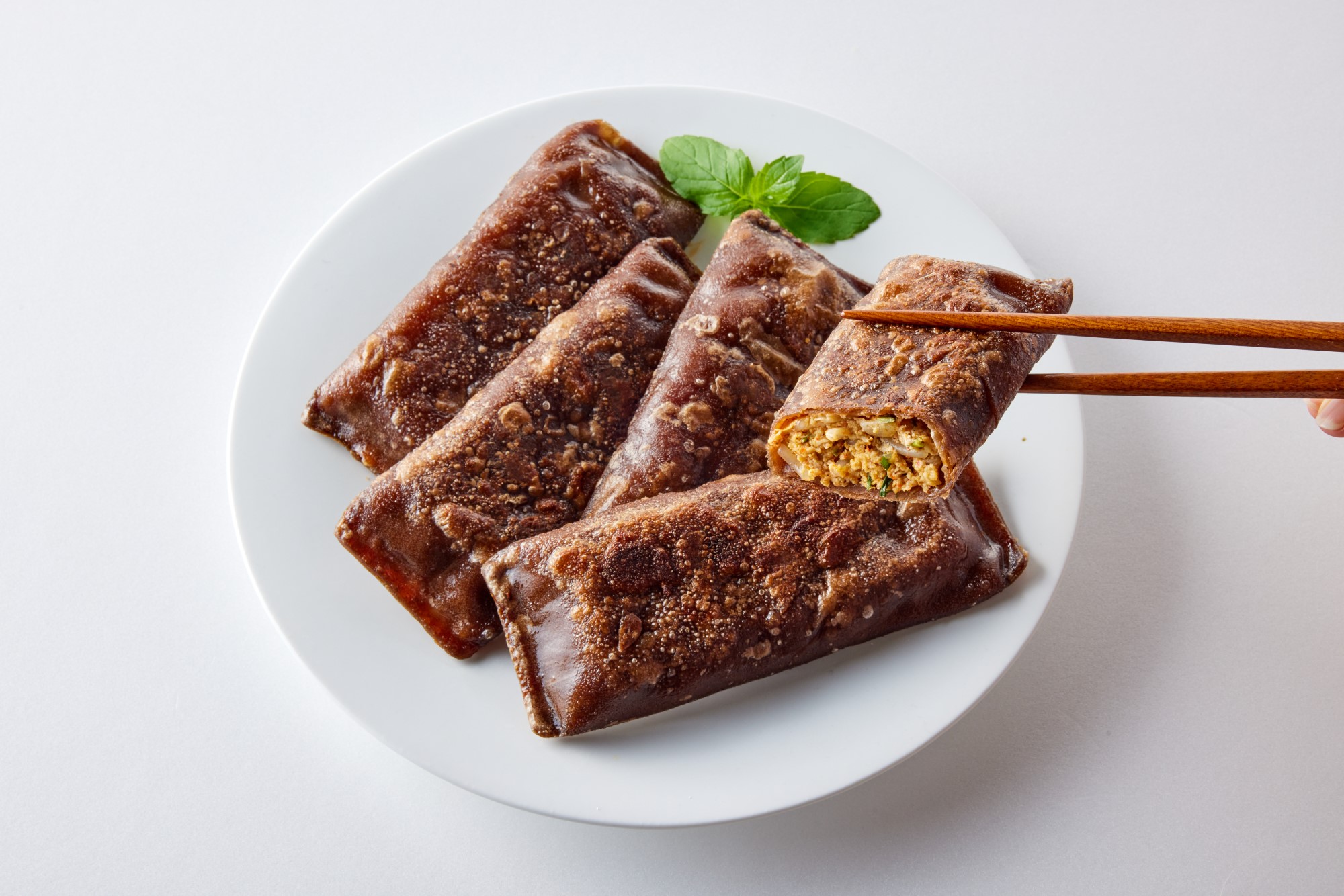 우리밀 김치 메밀 전병