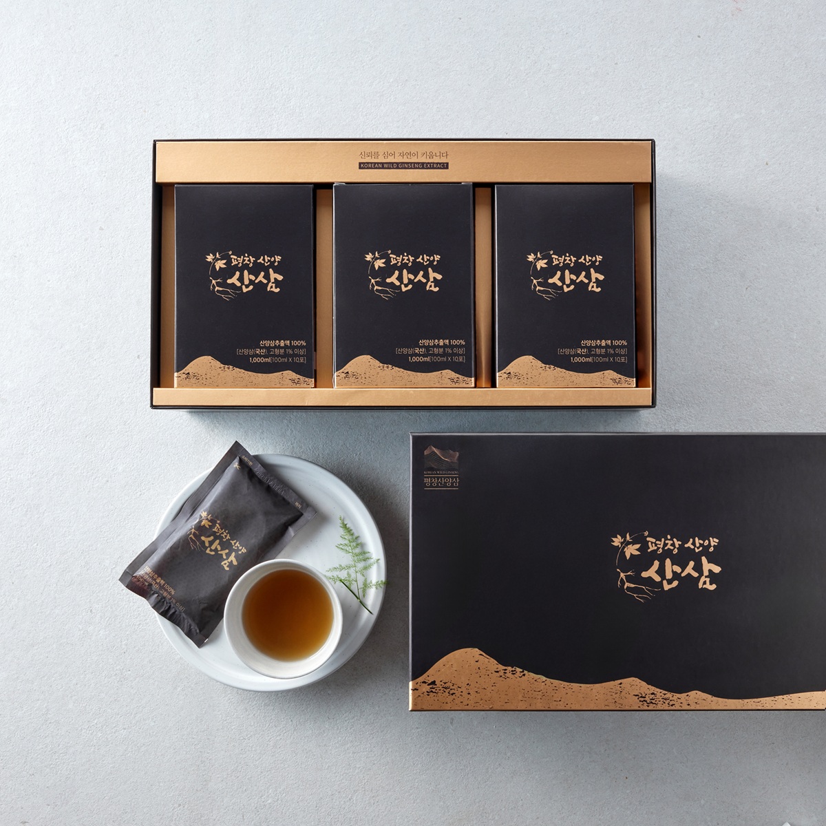 [진짜산양삼] 평창산양삼 농축액 30포 (1box)