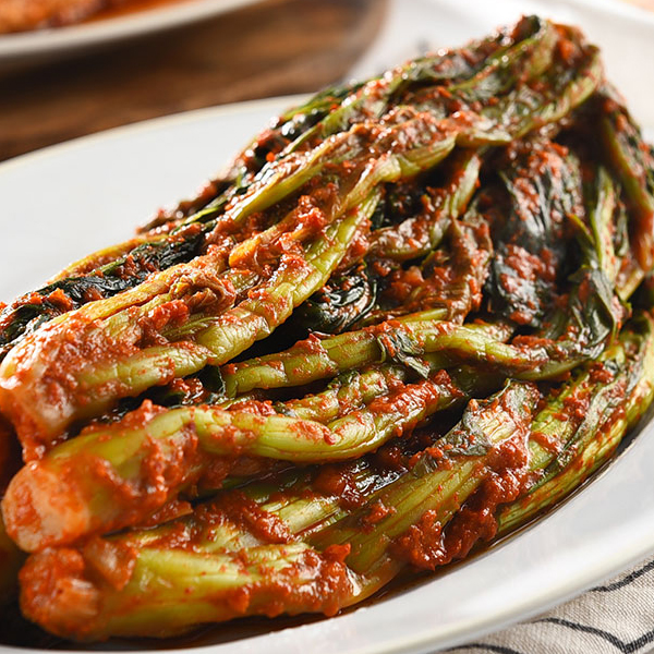 [전남여수] 톡쏘는 맛이 일품인 돌산갓김치 (일반/숙성) 2kg~6kg 골라담기