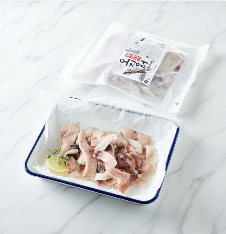 국산 손질 오징어 슬라이스 (250g*2입) 대표이미지 섬네일