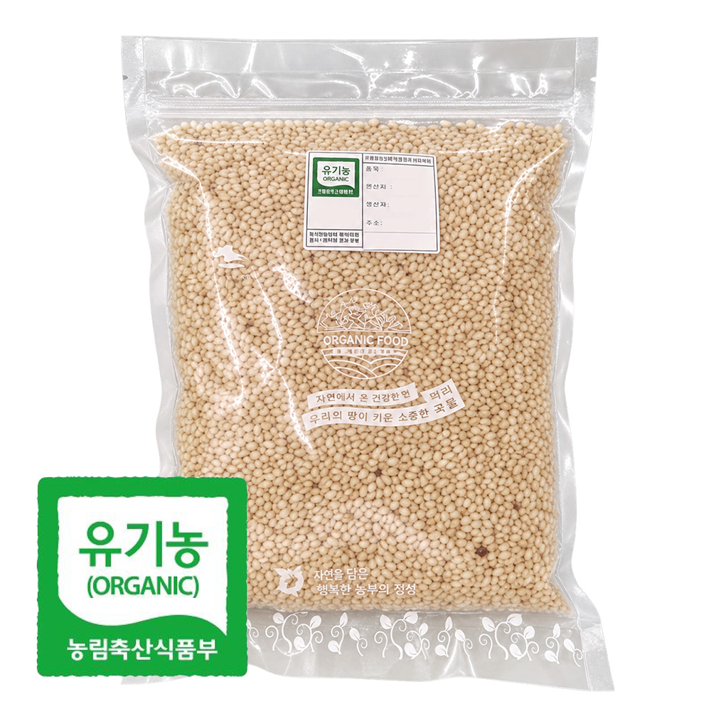 국내산 유기농 찹쌀현미 1kg 정성으로 키운 건강잡곡 친환경