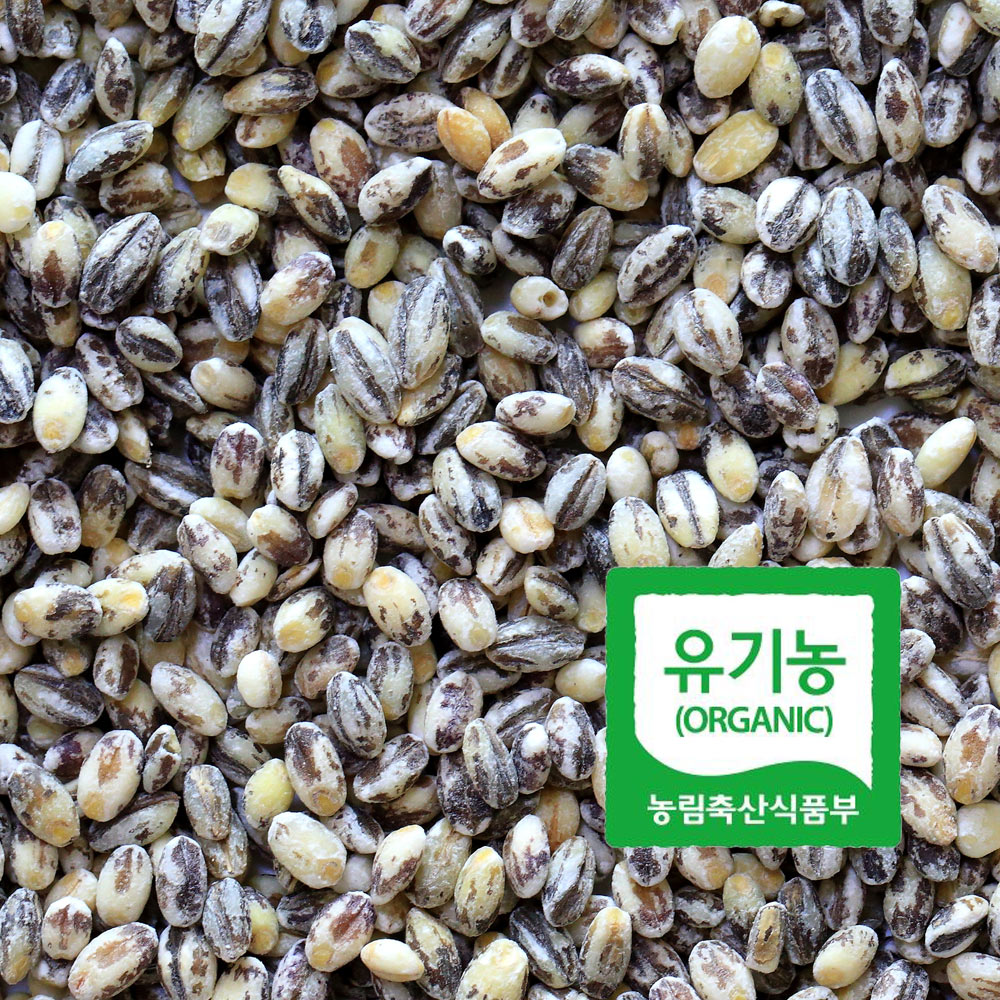 국내산 유기농 흑찰보리쌀 1kg 정성으로 키운 건강잡곡 친환경