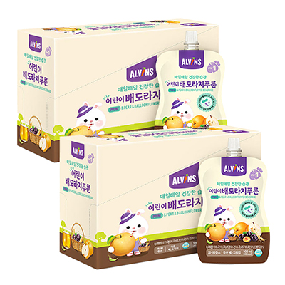 옐빈즈 매일매일 건강한습관 어린이 배도라지푸룬 100ml 대표이미지 섬네일
