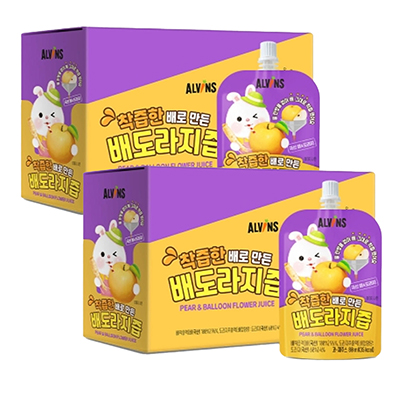 엘빈즈 착즙한 배로 만든 배도라지즙 80ml 대표이미지 섬네일