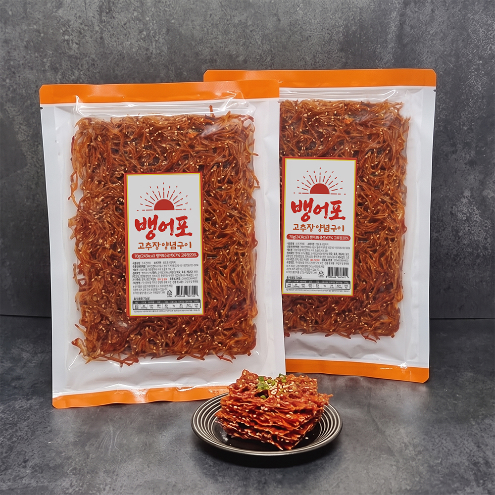 뱅어포 고추장 양념구이 70g x 3봉 대표이미지 섬네일