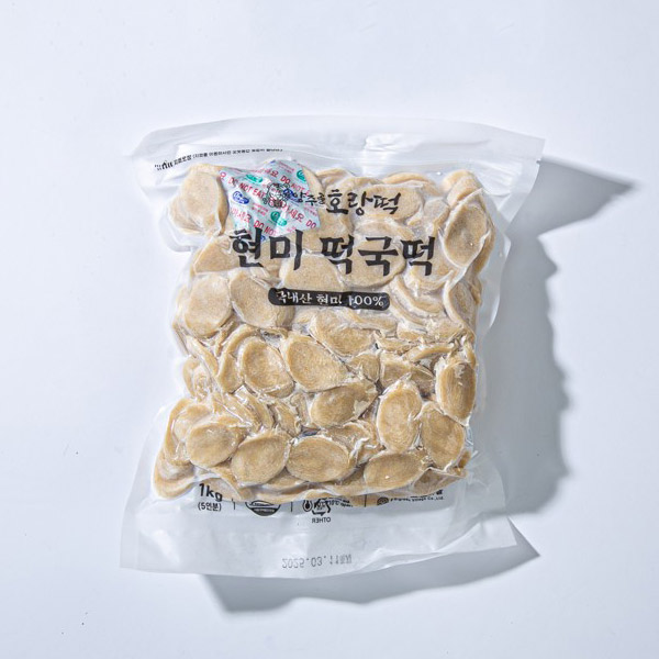 누리웰 명인 떡국떡 2종 (100% 국내산)