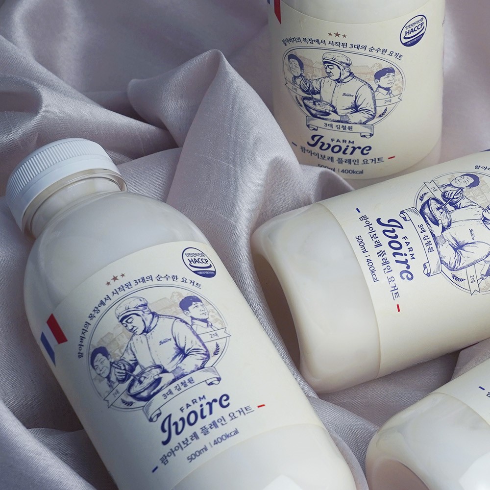 팜아이보레 목장 플레인 요거트 500mL
