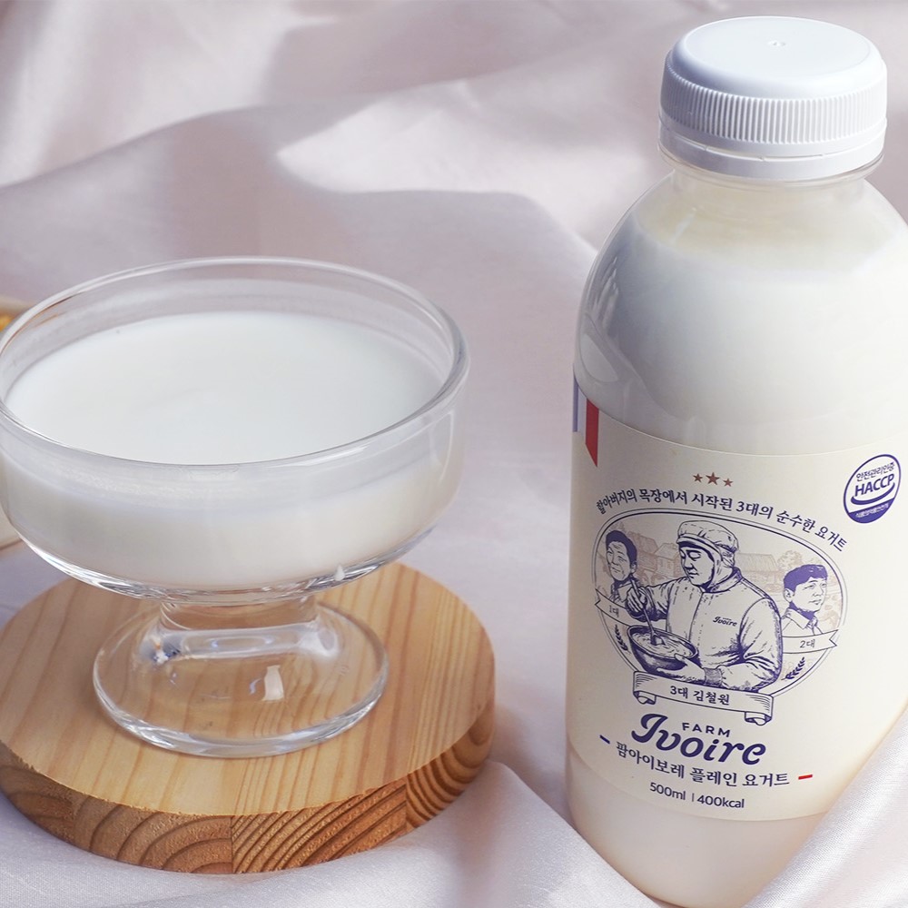 팜아이보레 목장 플레인 요거트 500mL