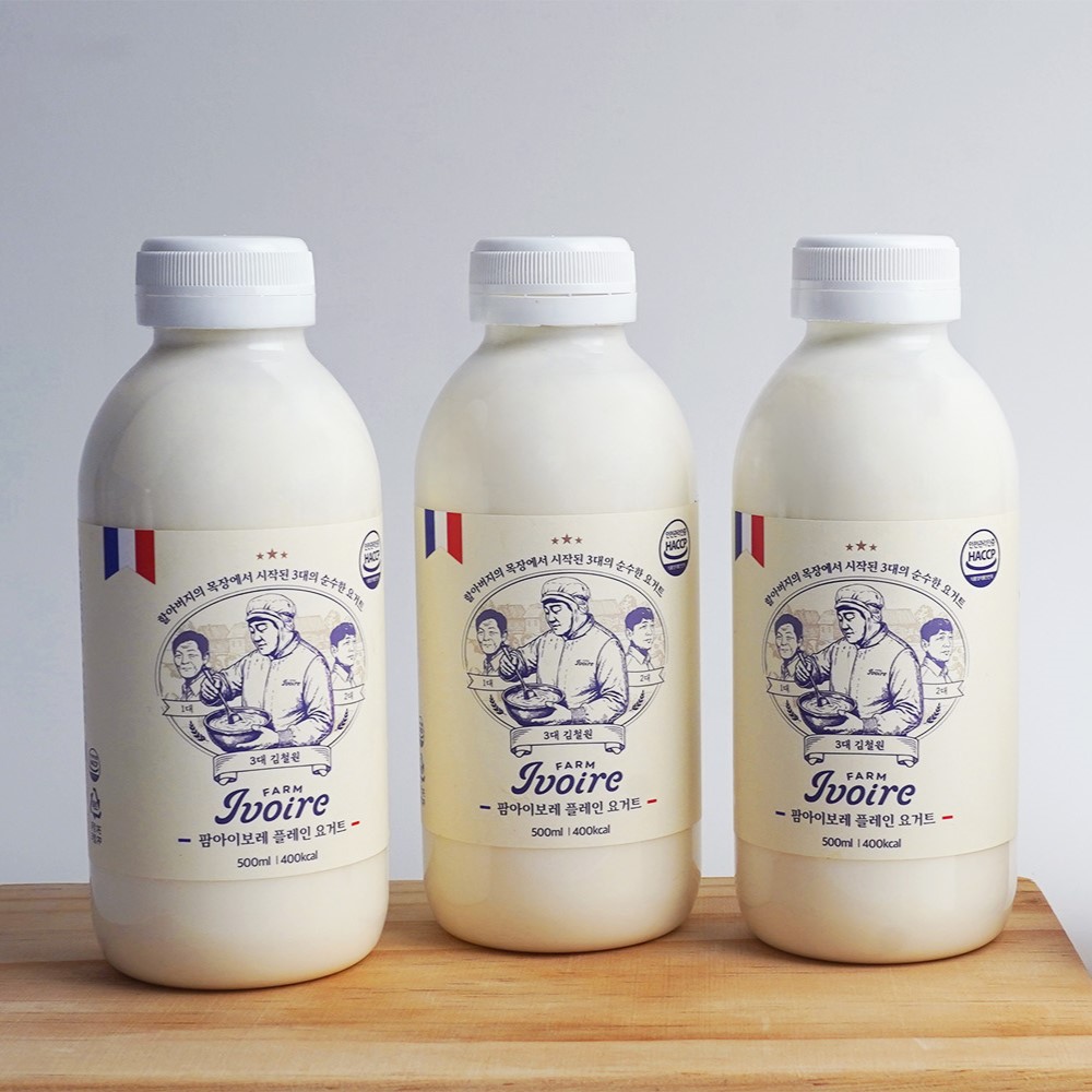 팜아이보레 목장 플레인 요거트 500mL 대표이미지 섬네일