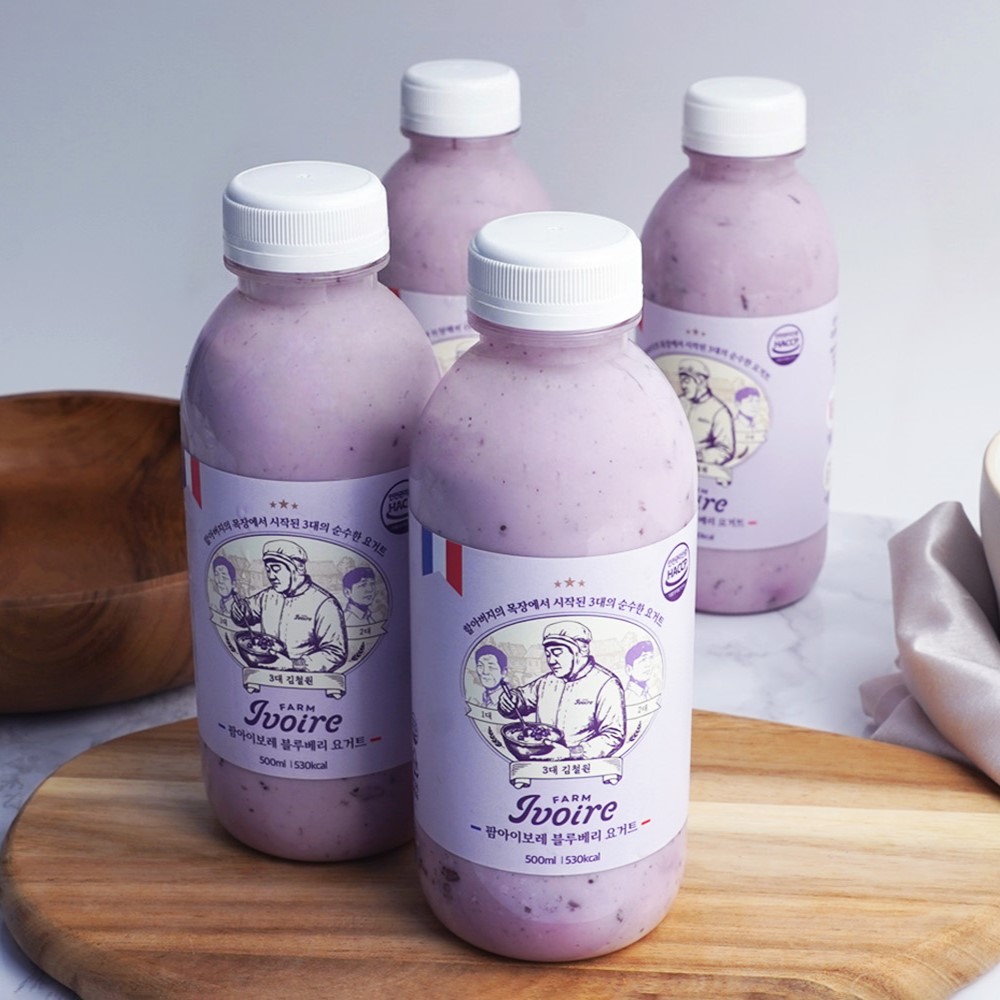 팜아이보레 목장 블루베리 요거트 500mL