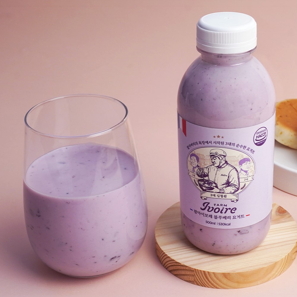 팜아이보레 목장 블루베리 요거트 500mL