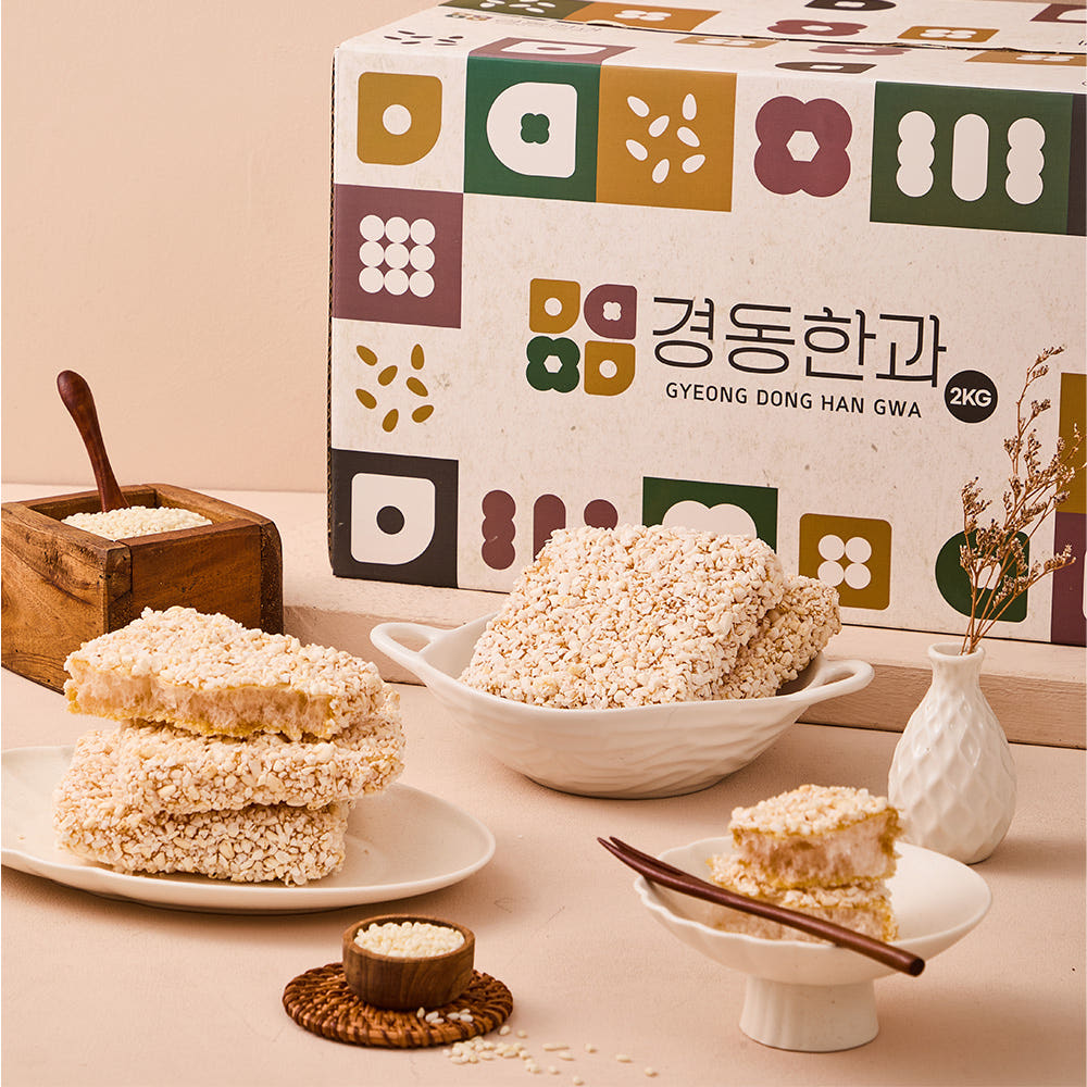 [강릉경동한과] 그때 그 한과, 한번 더 | 100% 국산 찹쌀 전통한과 모음전 (5만원 이상 구매 시 못난이한과 증정)