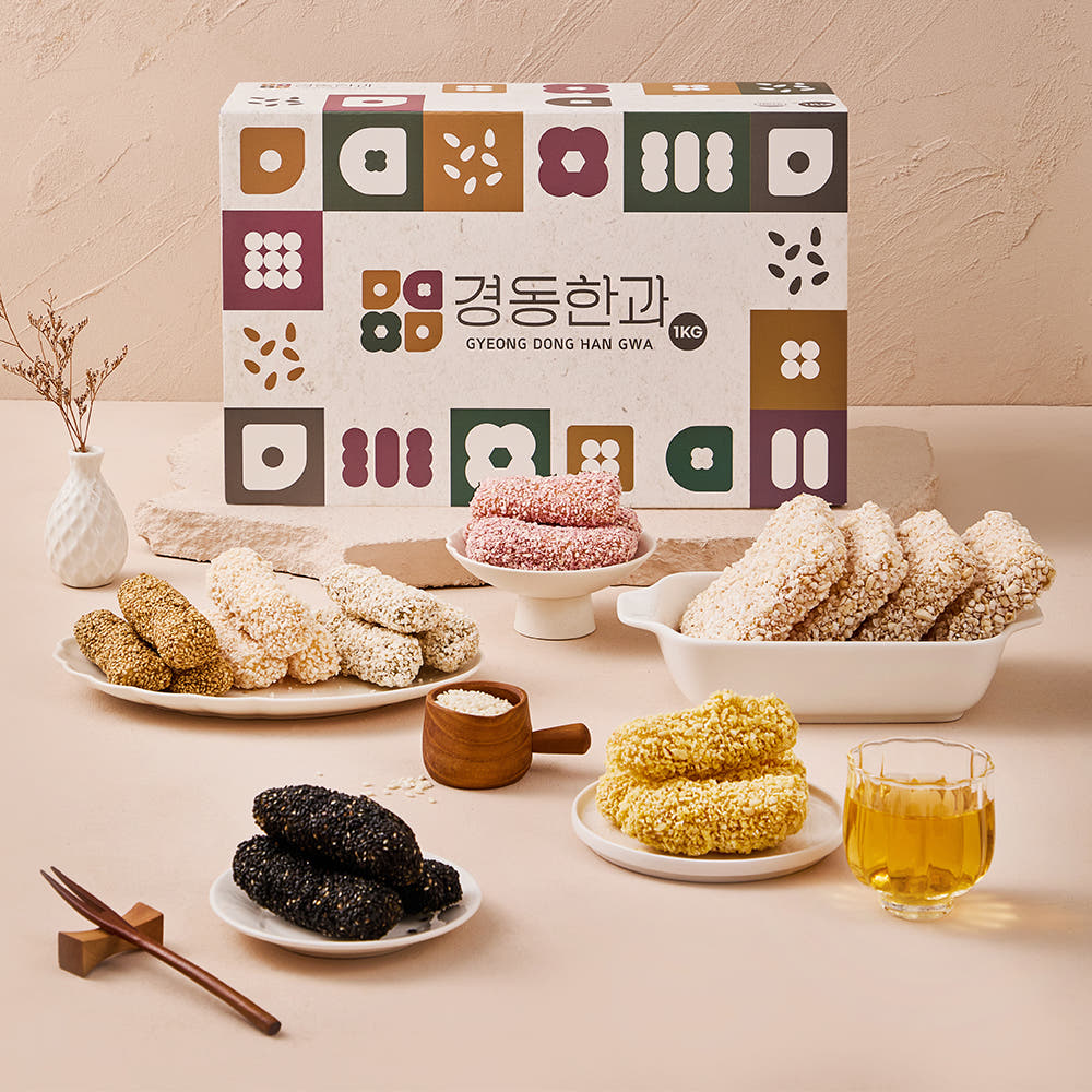 [강릉경동한과] 그때 그 한과, 한번 더 | 100% 국산 찹쌀 전통한과 모음전 (5만원 이상 구매 시 못난이한과 증정) 대표이미지 섬네일