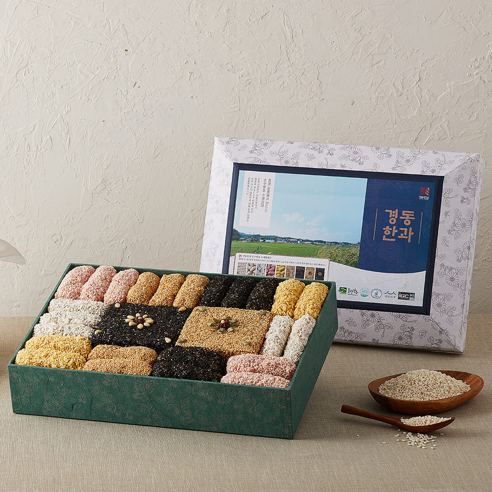 [강릉경동한과] 그때 그 한과, 한번 더 | 정성 담은 선물세트 모음전 (5만원 이상 구매 시 못난이한과 증정)