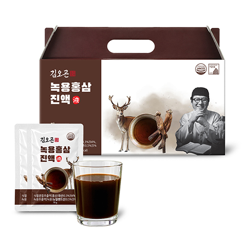 김오곤 녹용 홍삼 진액 30포