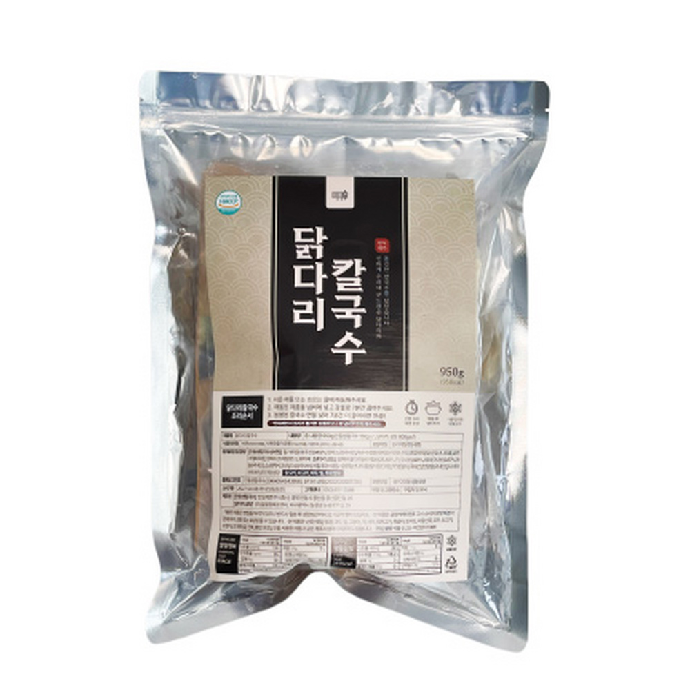 대왕 닭다리 곰탕 칼국수 950g 닭칼국수 닭한마리 삼계탕 백년가게 일월정