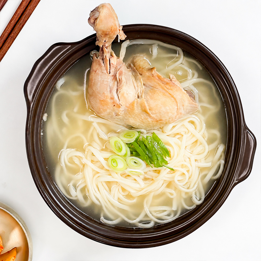 대왕 닭다리 곰탕 칼국수 950g 닭칼국수 닭한마리 삼계탕 백년가게 일월정 대표이미지 섬네일