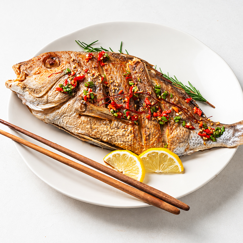 남해 HACCP 반건조 생선 참돔 중사이즈 1마리 300g 외
