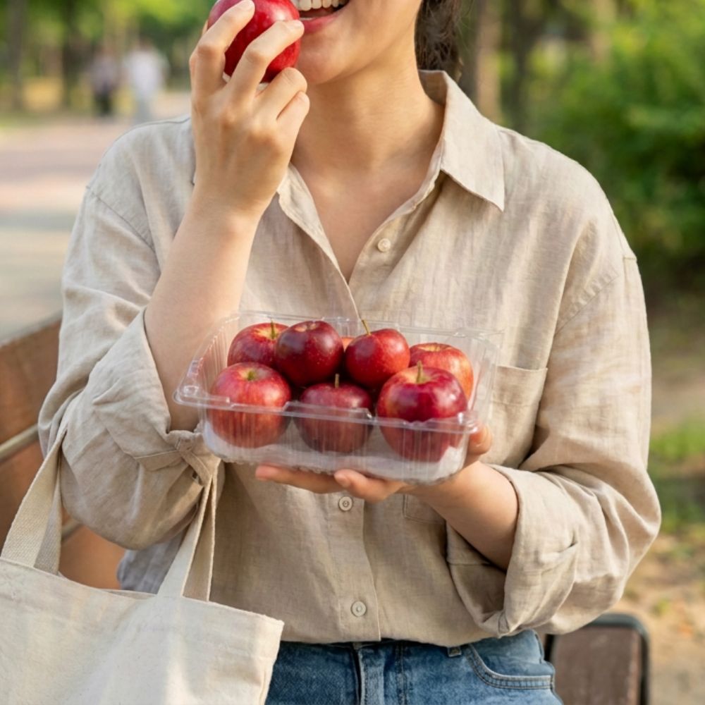 국내산 루비에스 미니사과 한입사과 새콤달콤 가정용 사과 500g 1kg 2kg 4kg