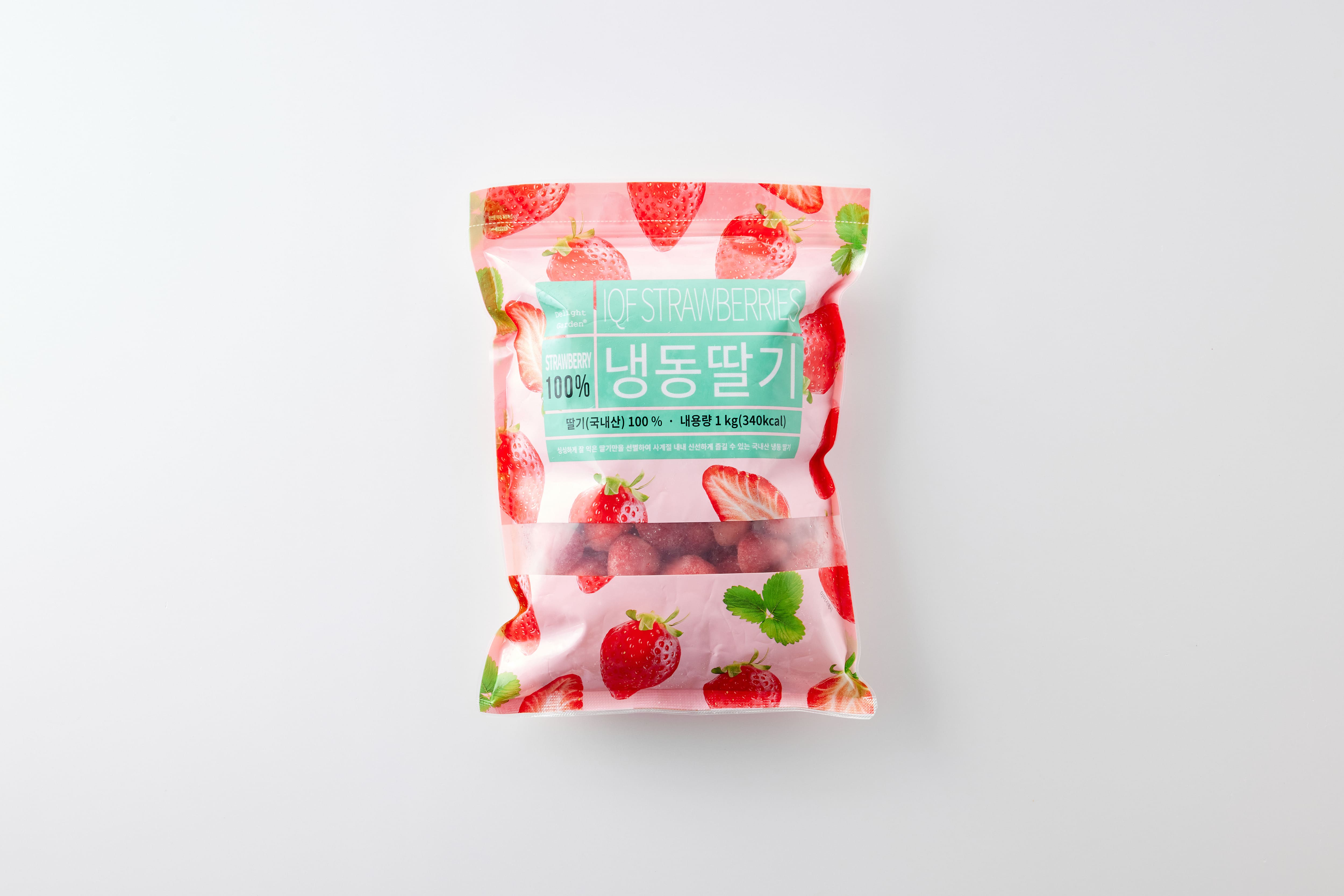 무첨가 프리미엄 냉동 딸기(국산) 1kg