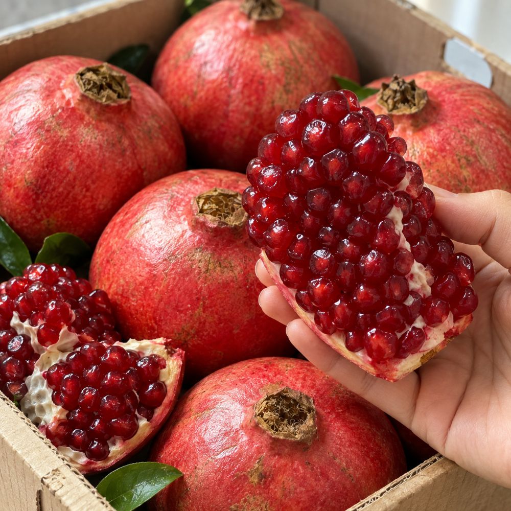수입산 석류 새콤달콤 과즙가득 생석류 중과 1kg 2.5kg 5kg 대표이미지 섬네일