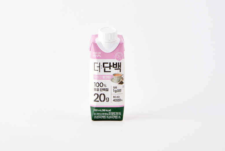 더단백 드링크 밀크티