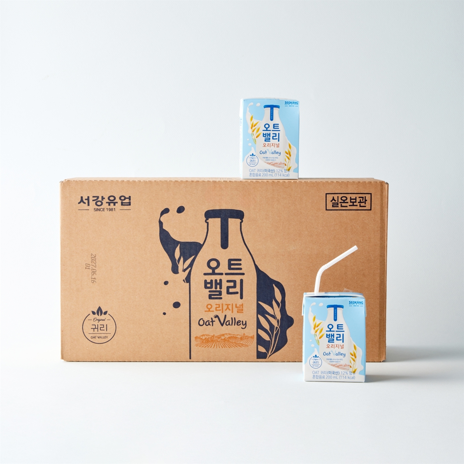 오트밸리 귀리 200ml