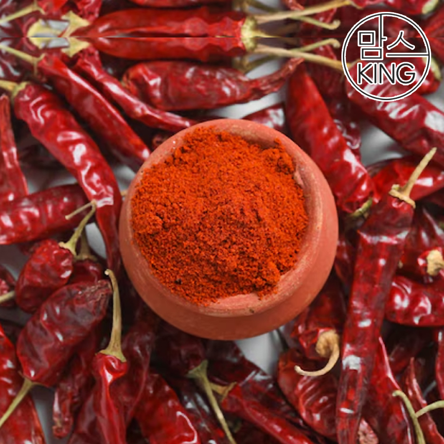 [맘스킹]참빛푸드 HACCP 국내제조 국산 보통맛 한식용 보통 고춧가루 1kg/2kg