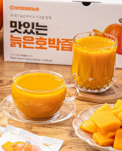 누리웰 국내산 늙은호박즙