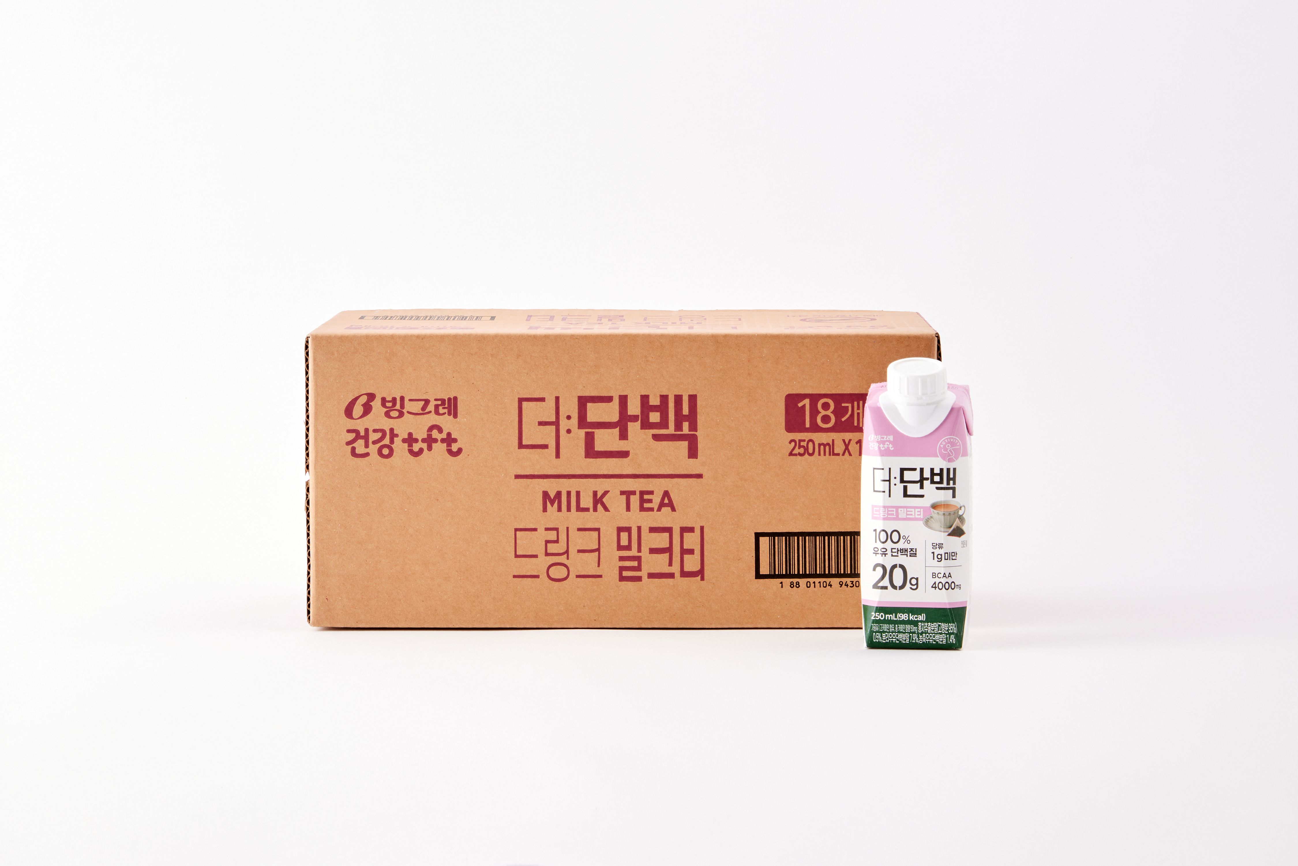 [대용량]더단백 드링크 밀크티(250ml*18개)